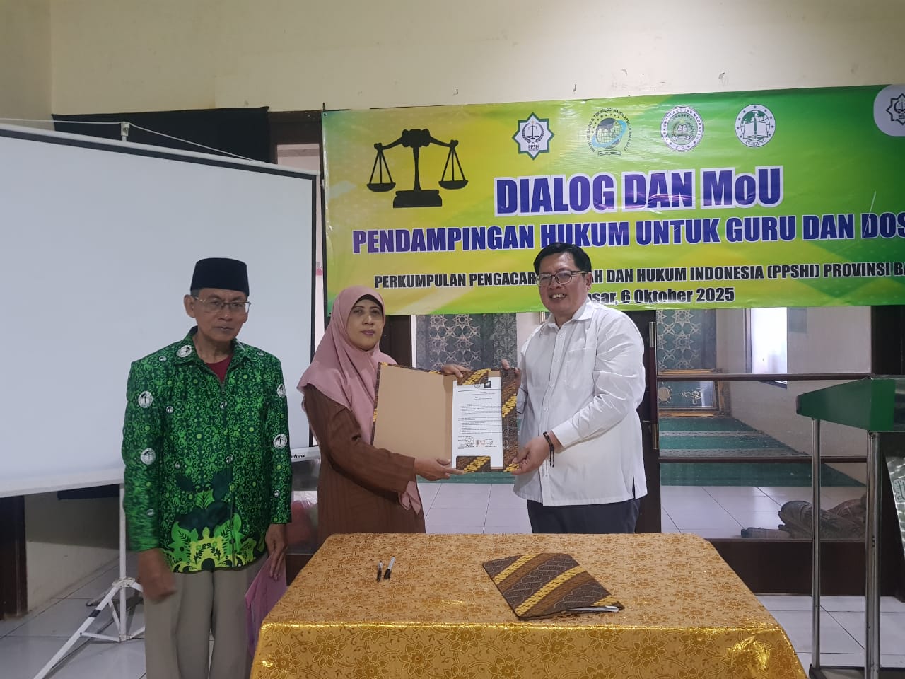 MoU PPSHI dengan Institut Sains dan Teknologi Nahdlatul Ulama Bali